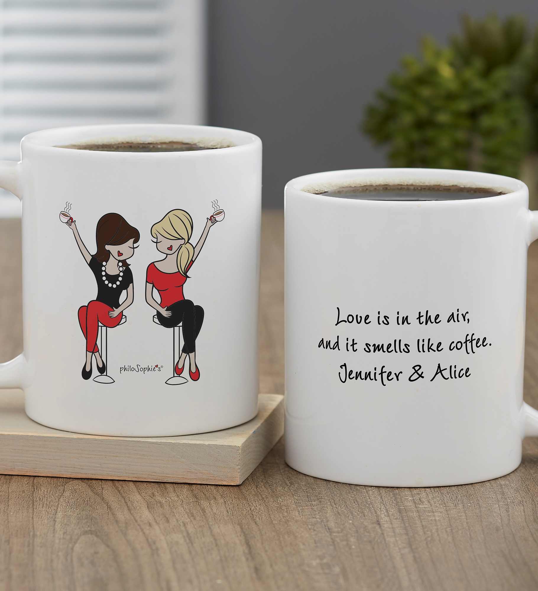 Best Friends philoSophie's® Personalized Coffee Mugs